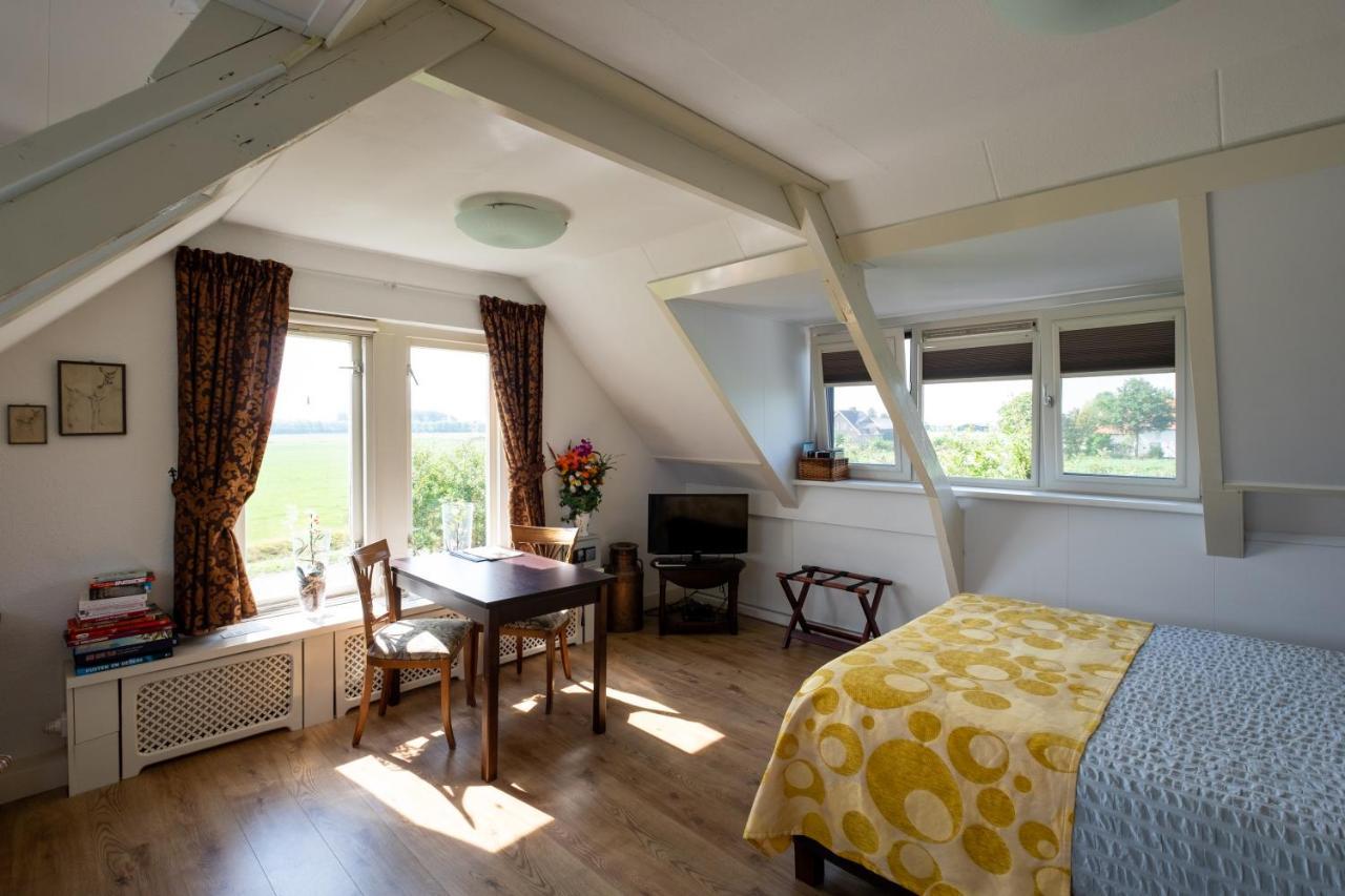 B&B Landleven 헬레보에스루이스 외부 사진